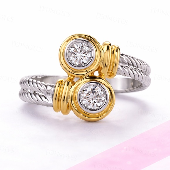 CHARMAINE ETERNITY BRIDAL WEDDING RING - Picture 5 of 5